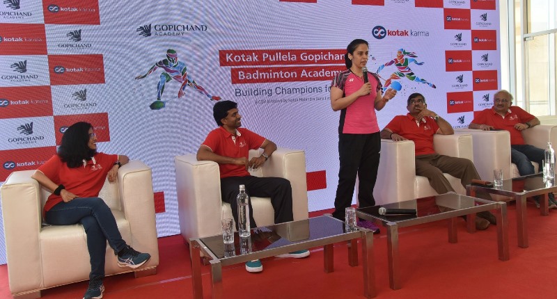 Kotak Mahindra Bank and Pullela Gopichand Badminton Foundation launch world-class badminton training centre in Gachibowli, Telangana